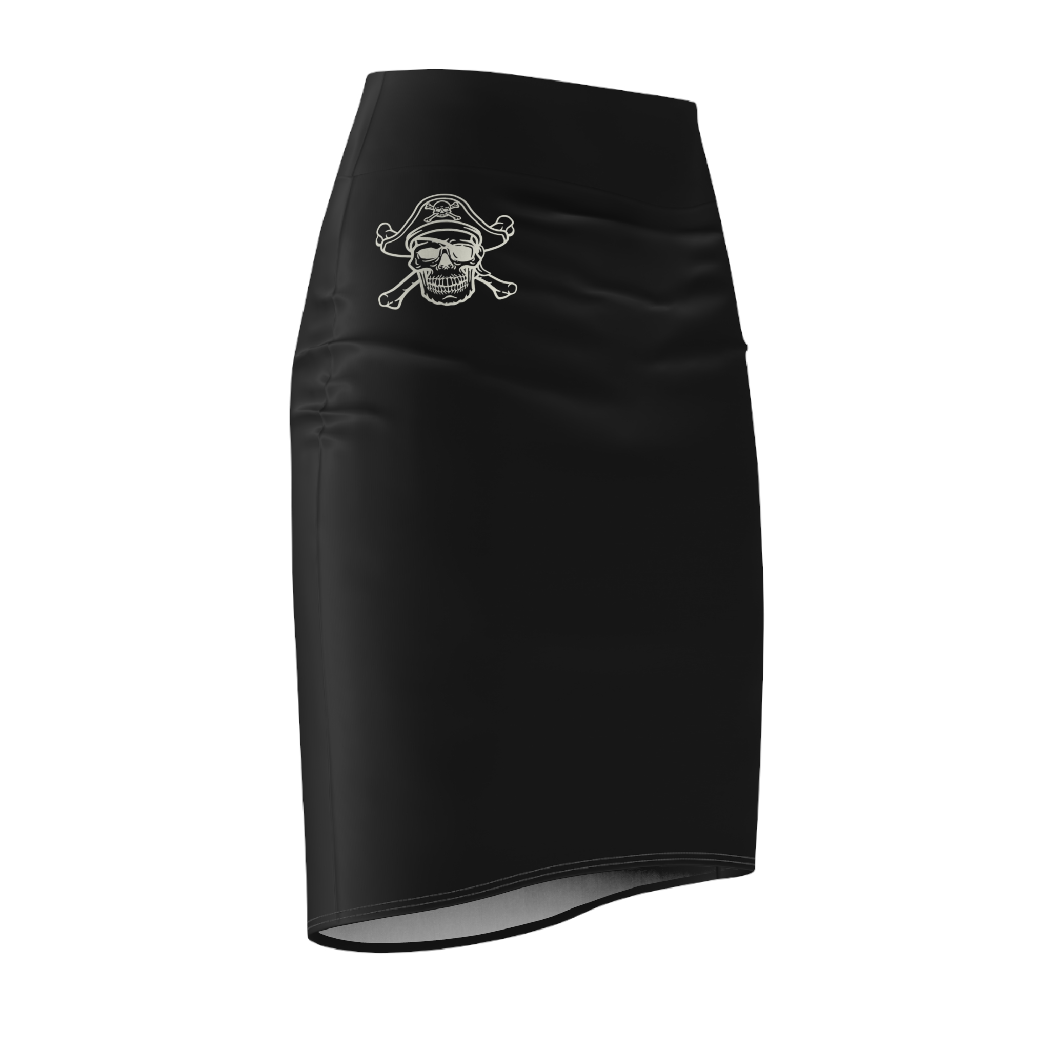The Elegant Pirate Black Pencil Skirt 1 Pirate Black Pencil Skirt