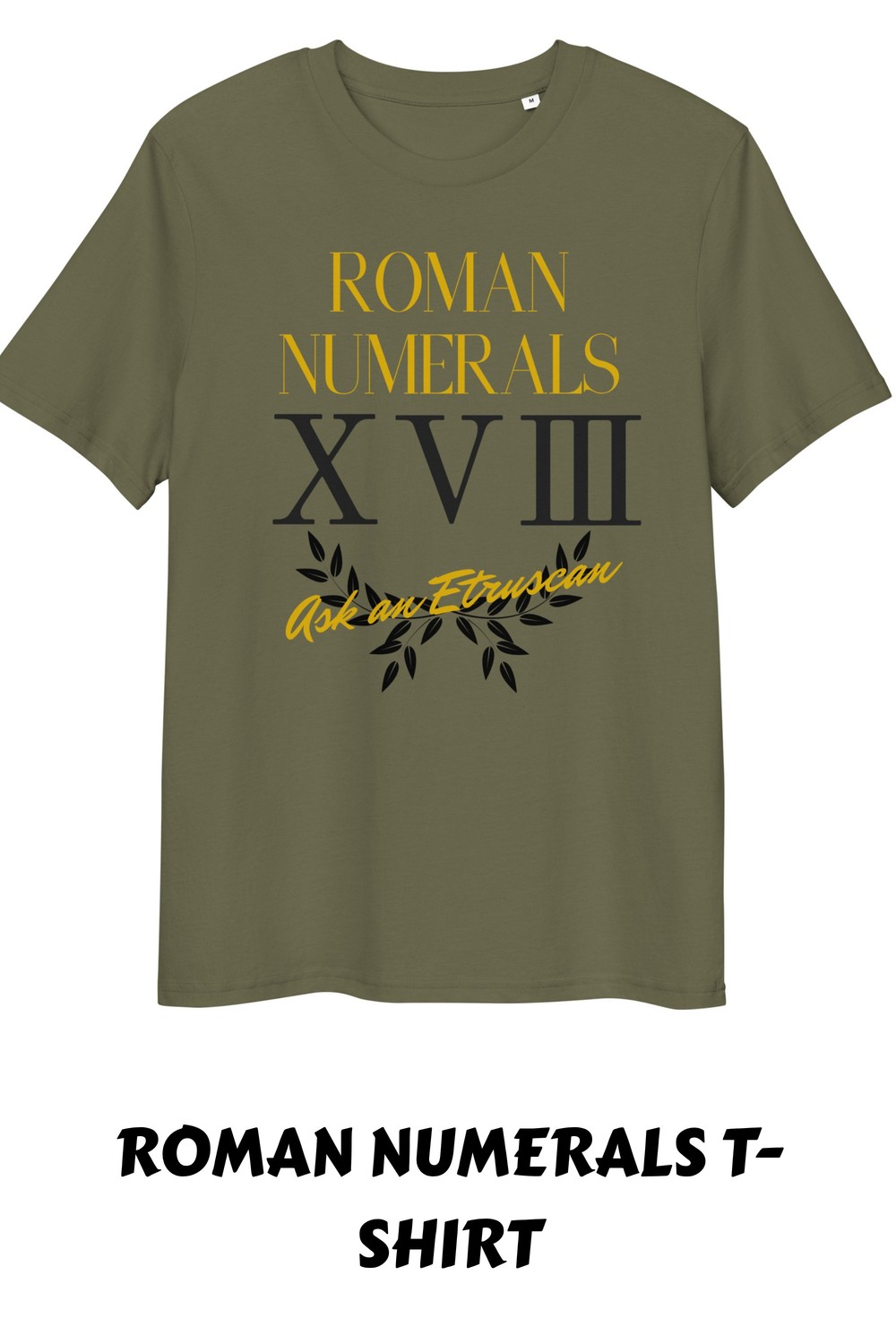 Roman Numerals T-Shirt 20 Roman Numerals T Shirt generated pin 35387 1