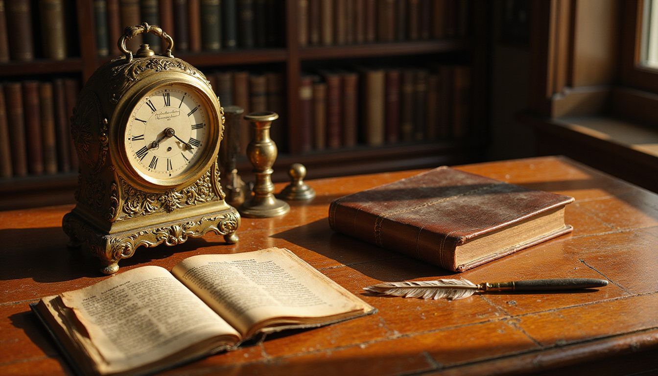 clock faces and book chapters 435453420