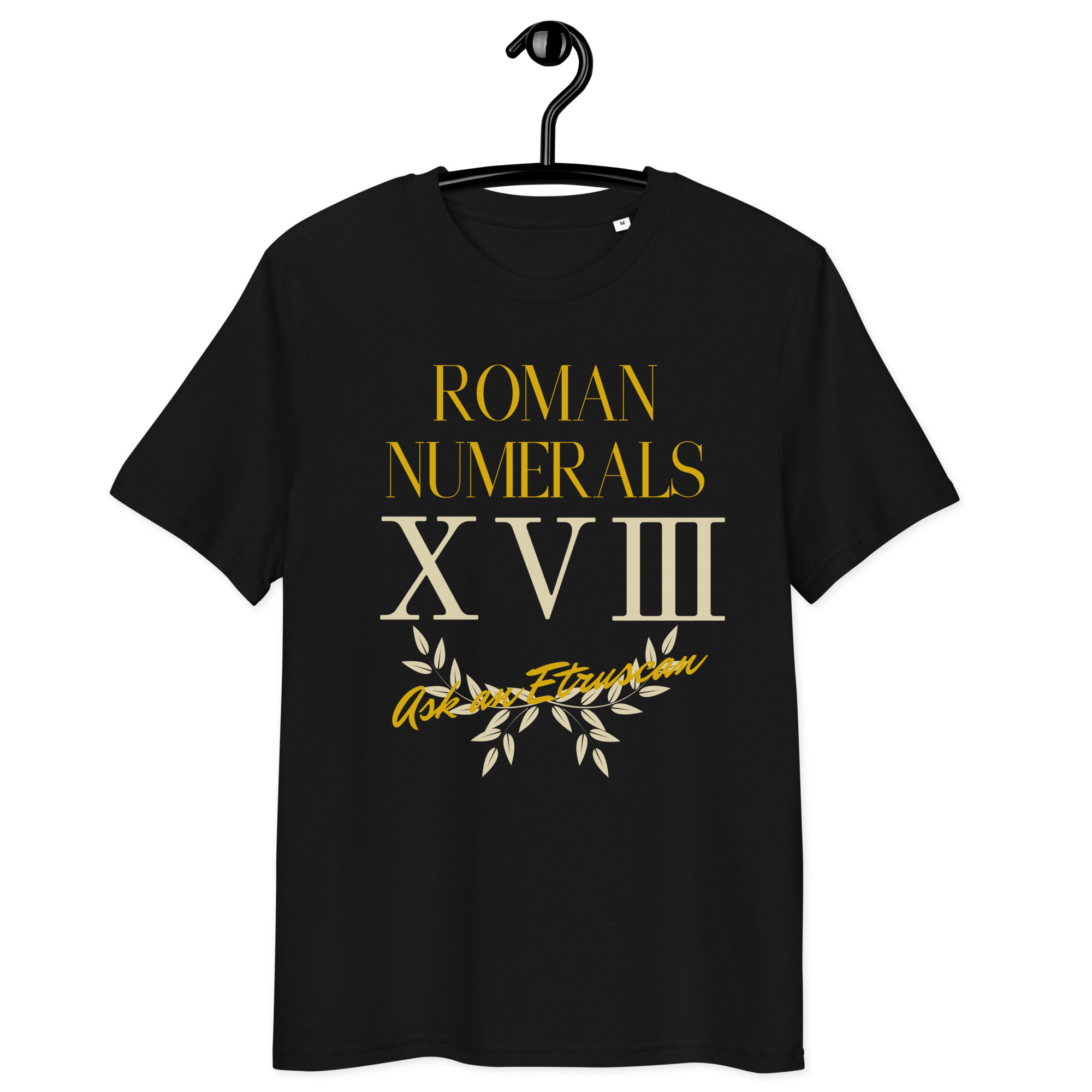 Roman Numerals Dark T-Shirt 9 Roman Numerals Dark T-Shirt - Image 9