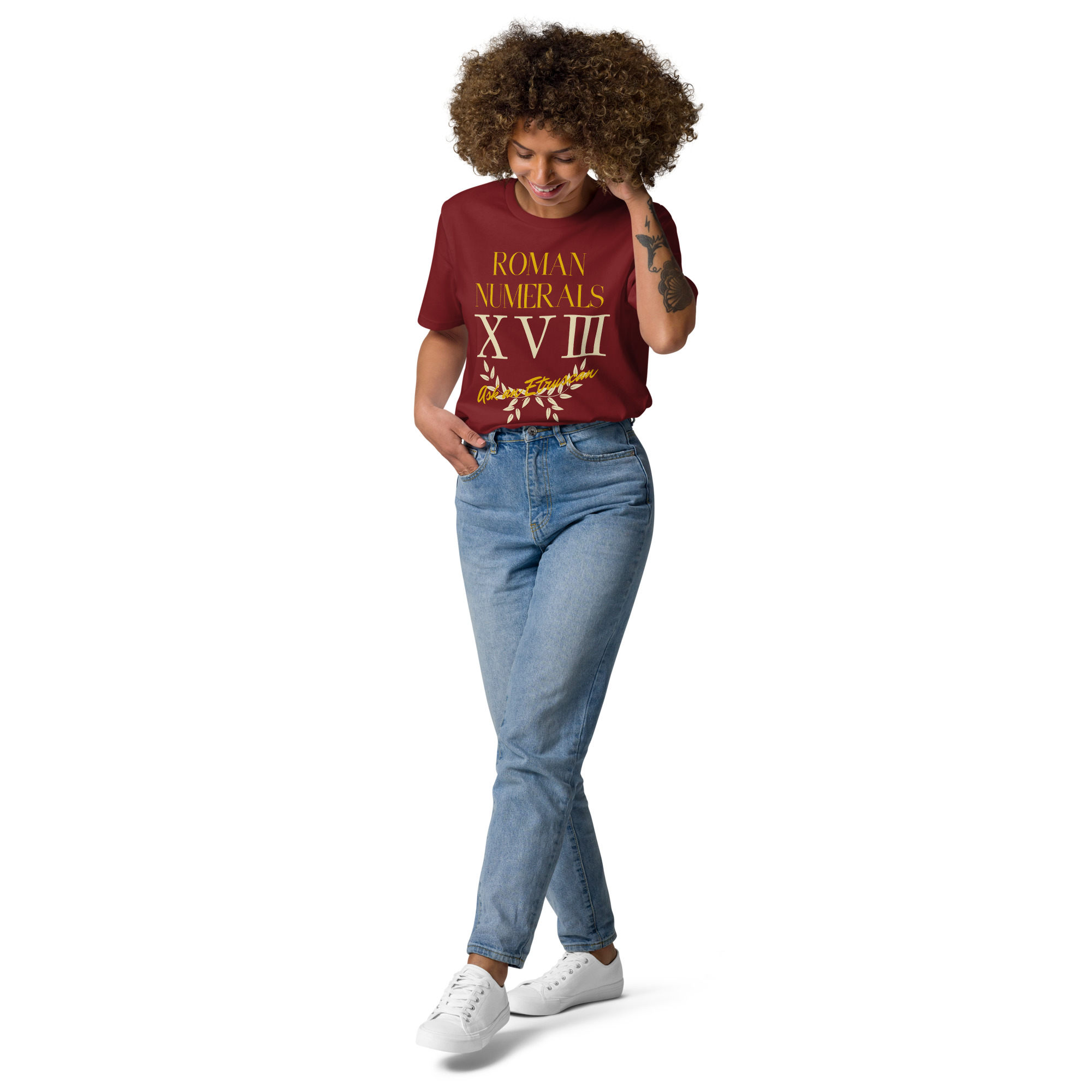 Roman Numerals Dark T-Shirt 13 Roman Numerals Dark T-Shirt - Image 13