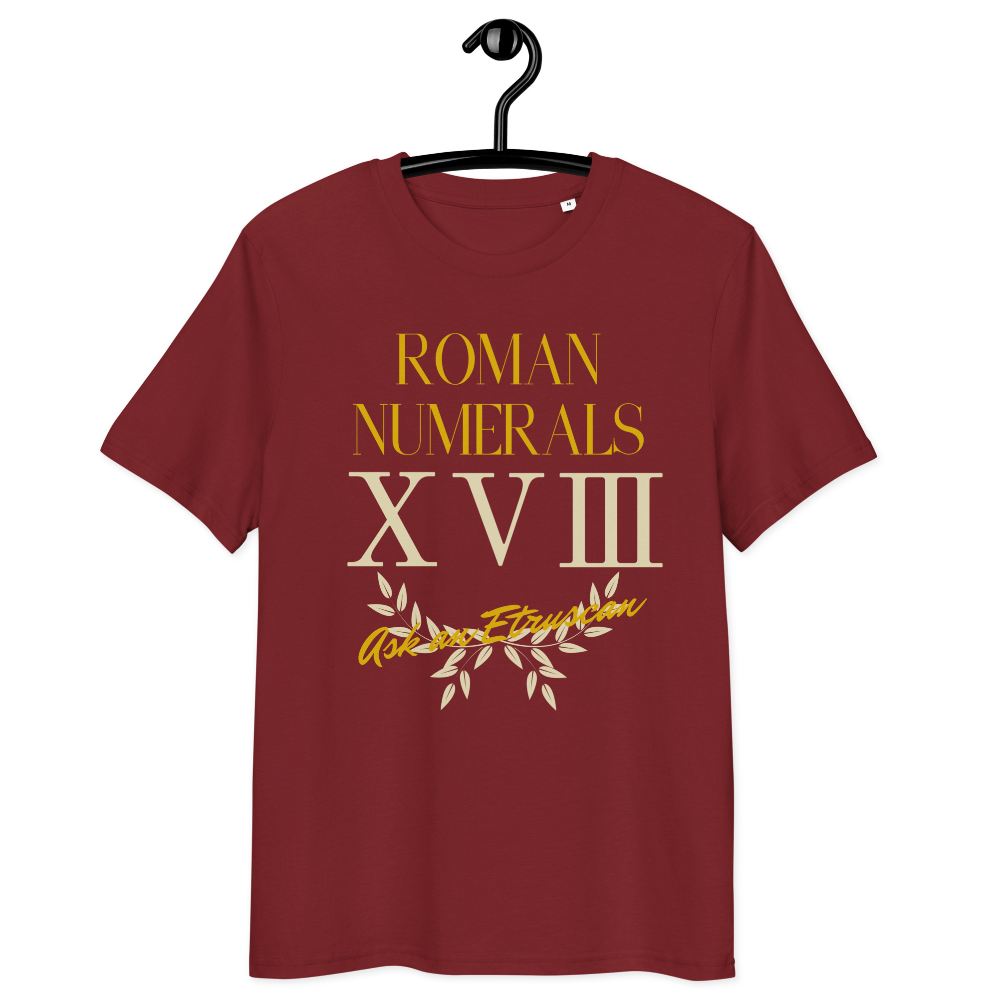Roman Numerals Dark T-Shirt 11 Roman Numerals Dark T-Shirt - Image 11