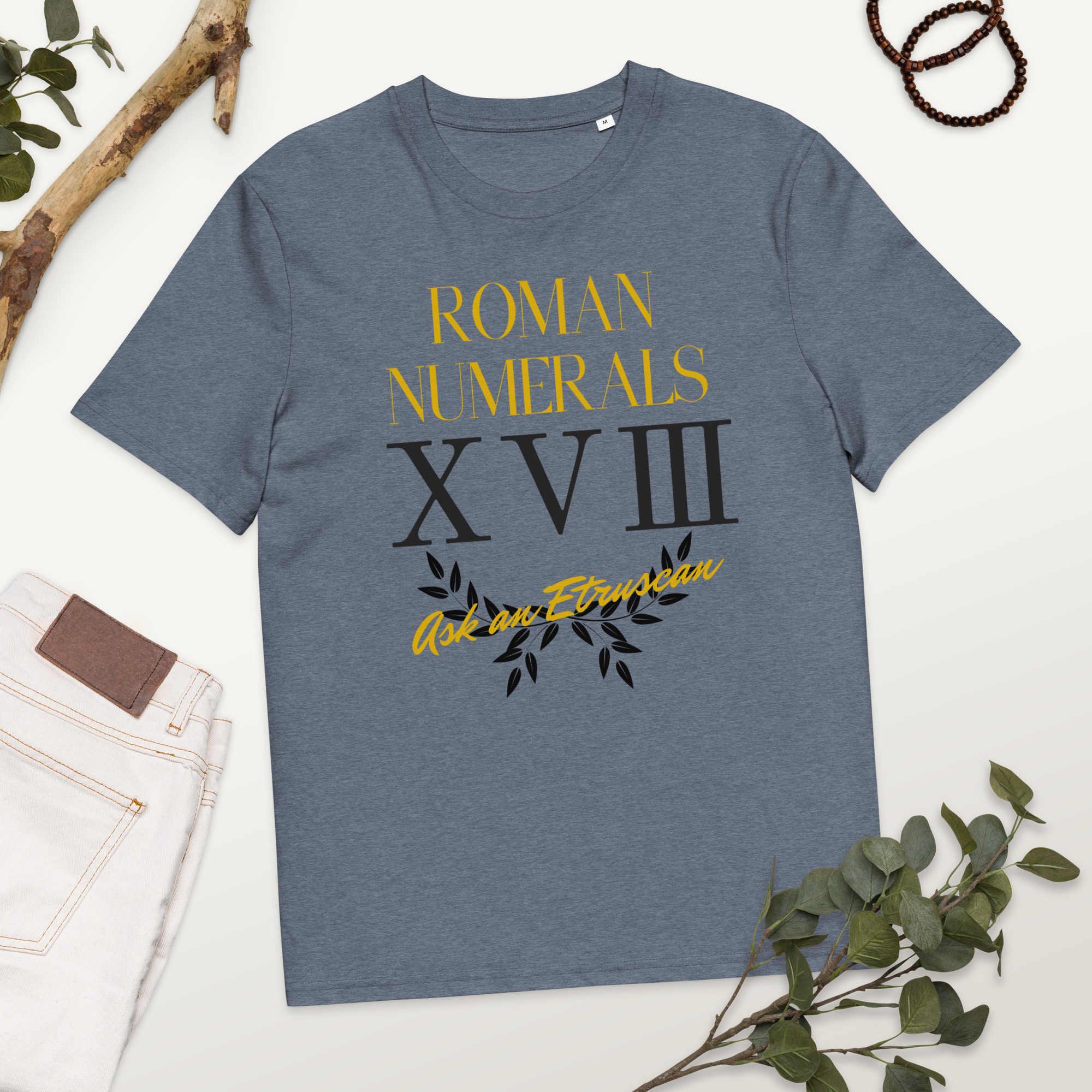 Roman Numerals T-Shirt 3 Roman Numerals T-Shirt - Image 3