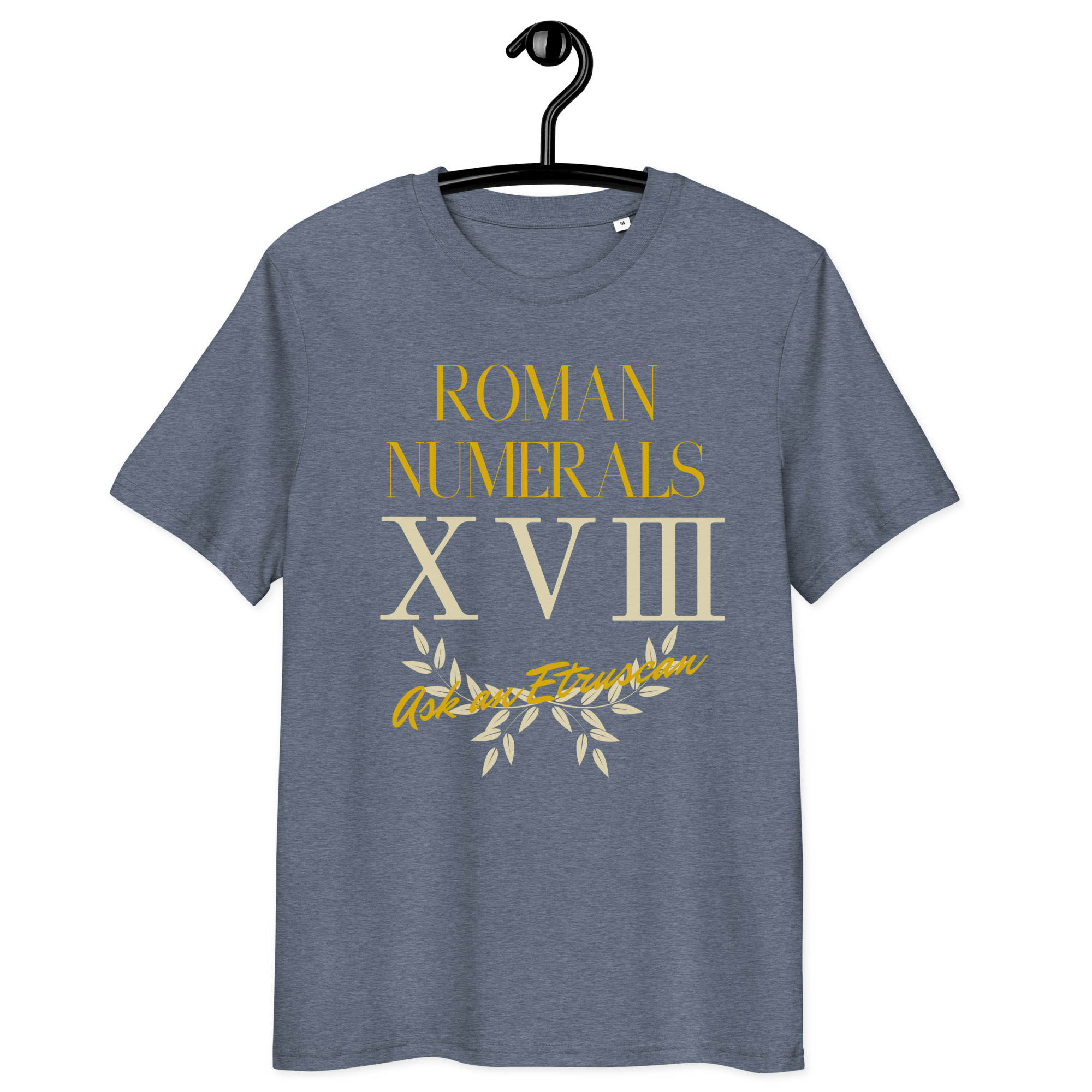 Roman Numerals Dark T-Shirt 14 Roman Numerals Dark T-Shirt - Image 14