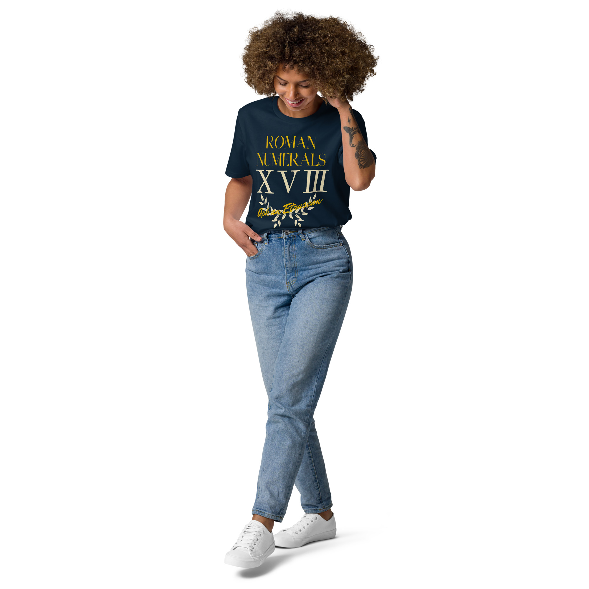 Roman Numerals Dark T-Shirt 16 Roman Numerals Dark T-Shirt - Image 16