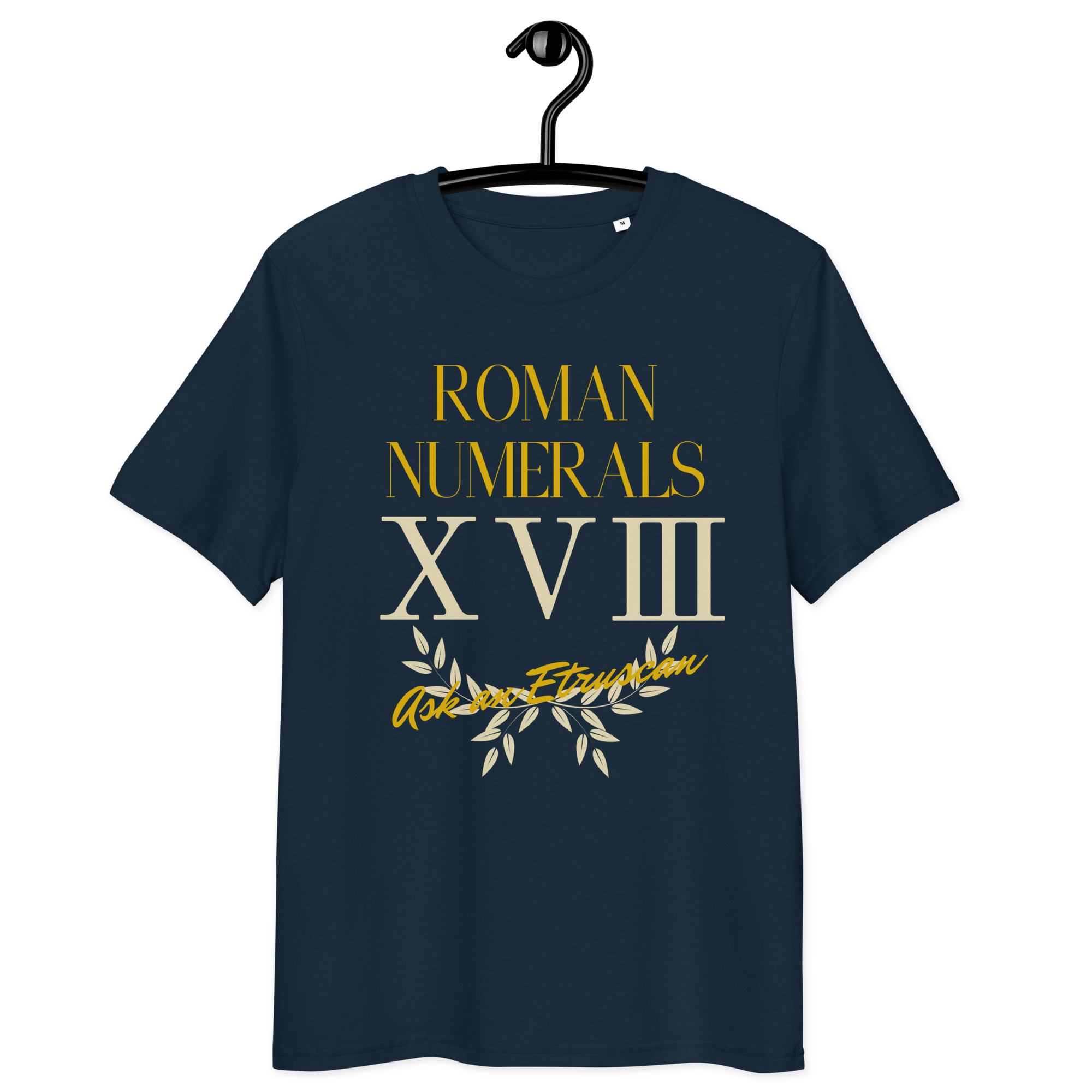 Roman Numerals Dark T-Shirt 17 Roman Numerals Dark T-Shirt - Image 17