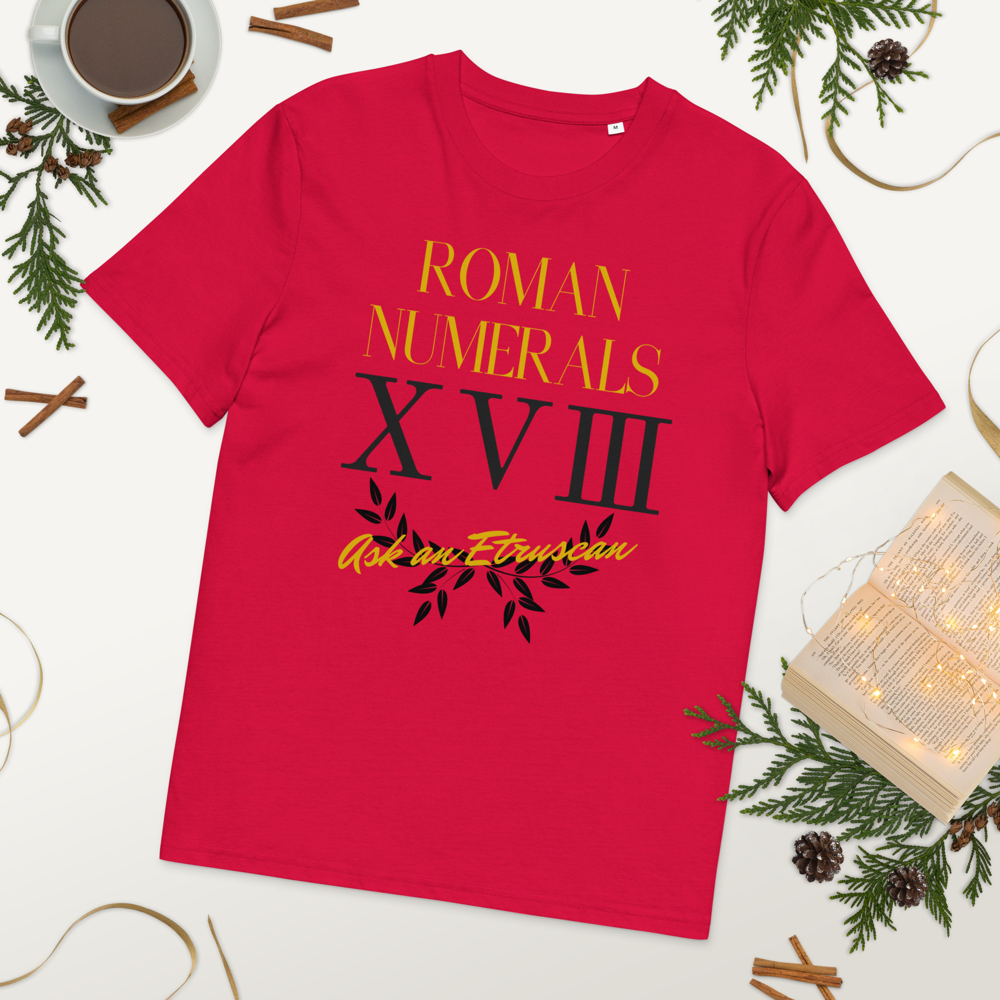 Roman Numerals T-Shirt 6 Roman Numerals T-Shirt - Image 6