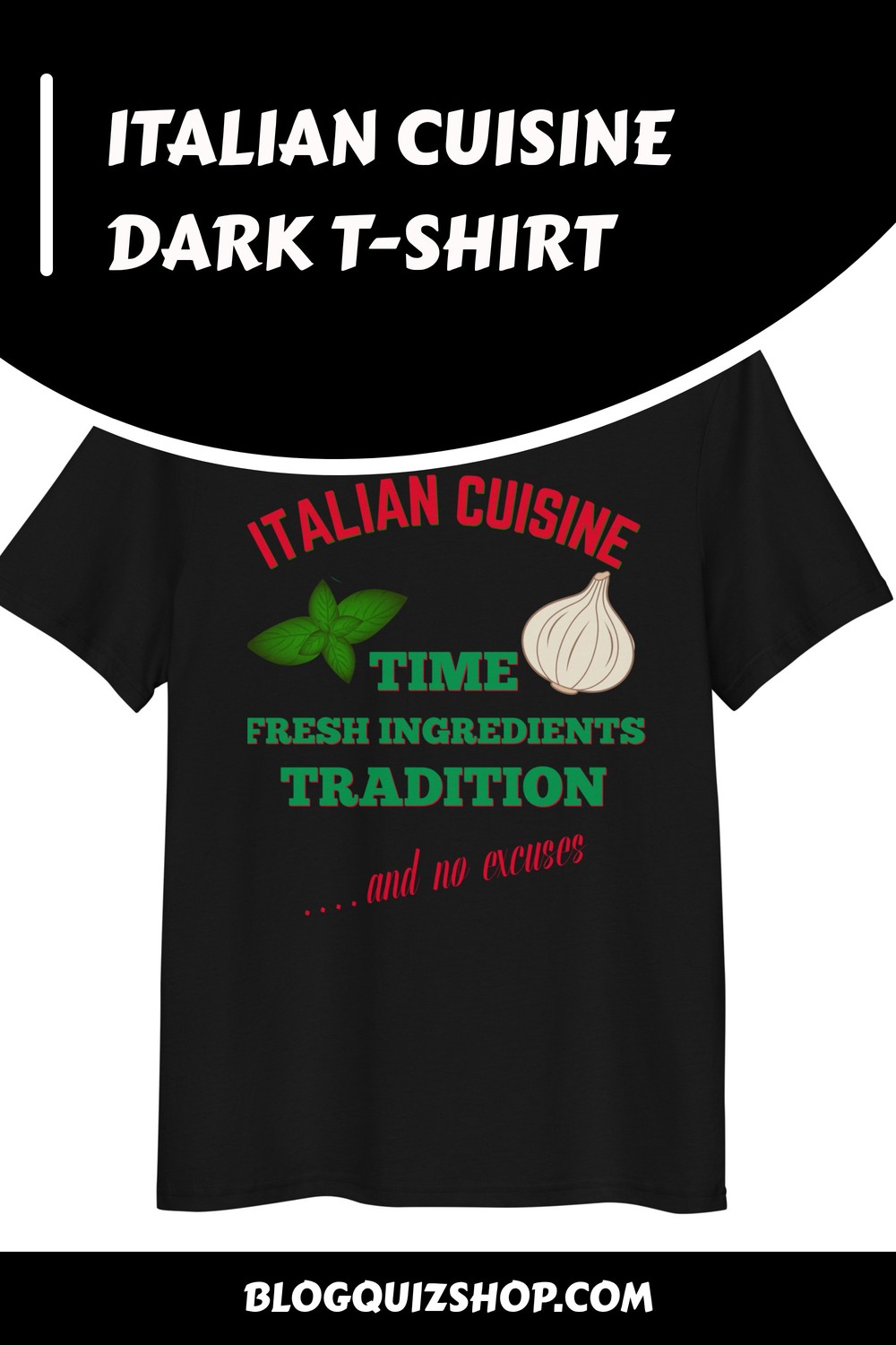 Italian Cuisine Dark T-Shirt 13 Italian Cuisine Dark T Shirt generated pin 36634