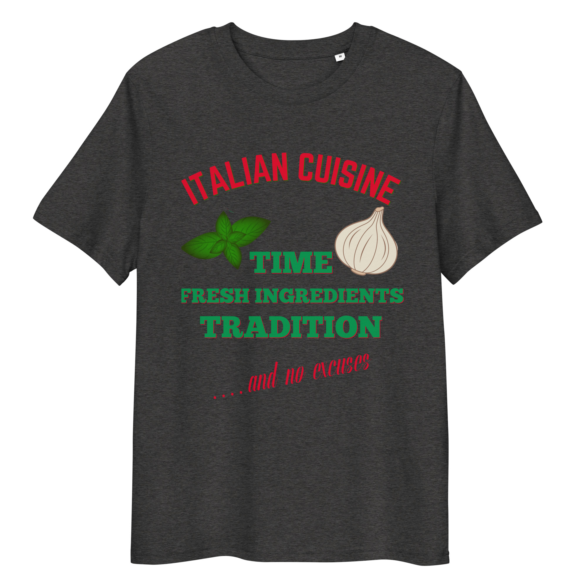 Italian Cuisine Dark T-Shirt 3 Italian Cuisine Dark T-Shirt - Image 3