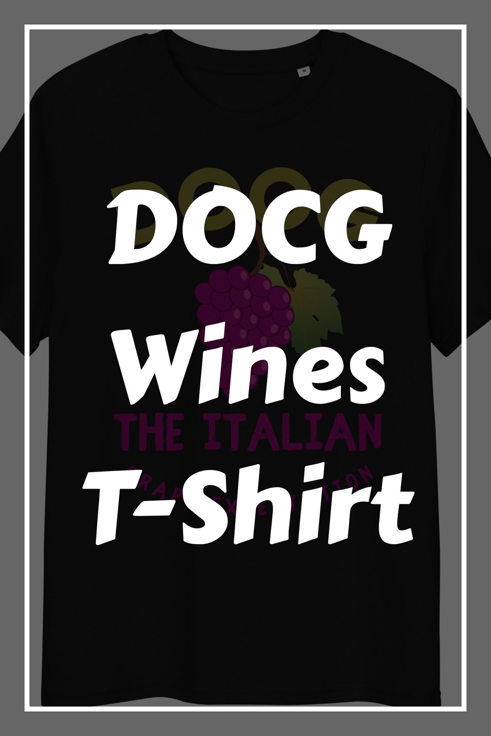 DOCG Wines T Shirt generated pin 37662 1