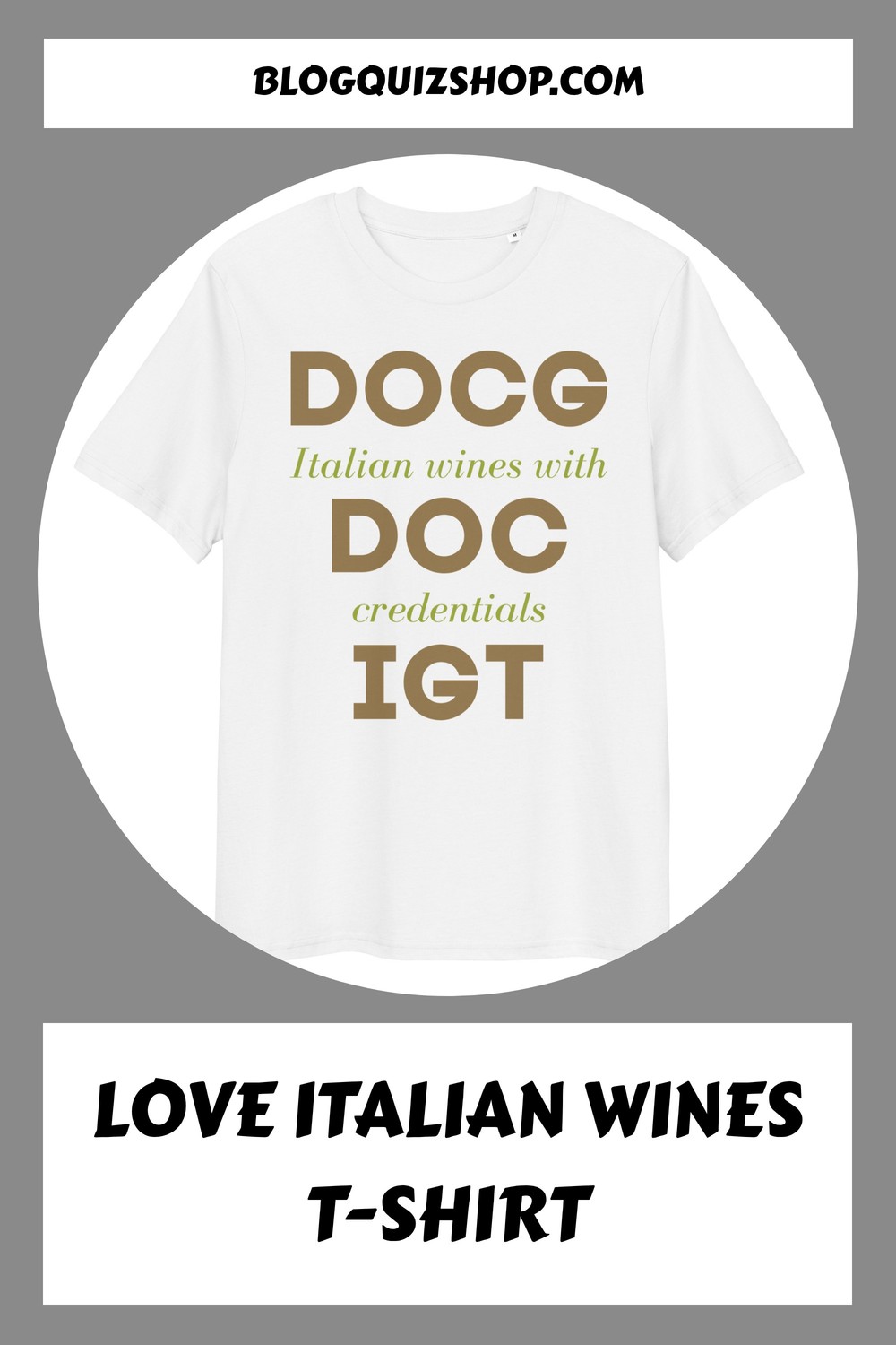 Love Italian Wines T Shirt generated pin 37701 2