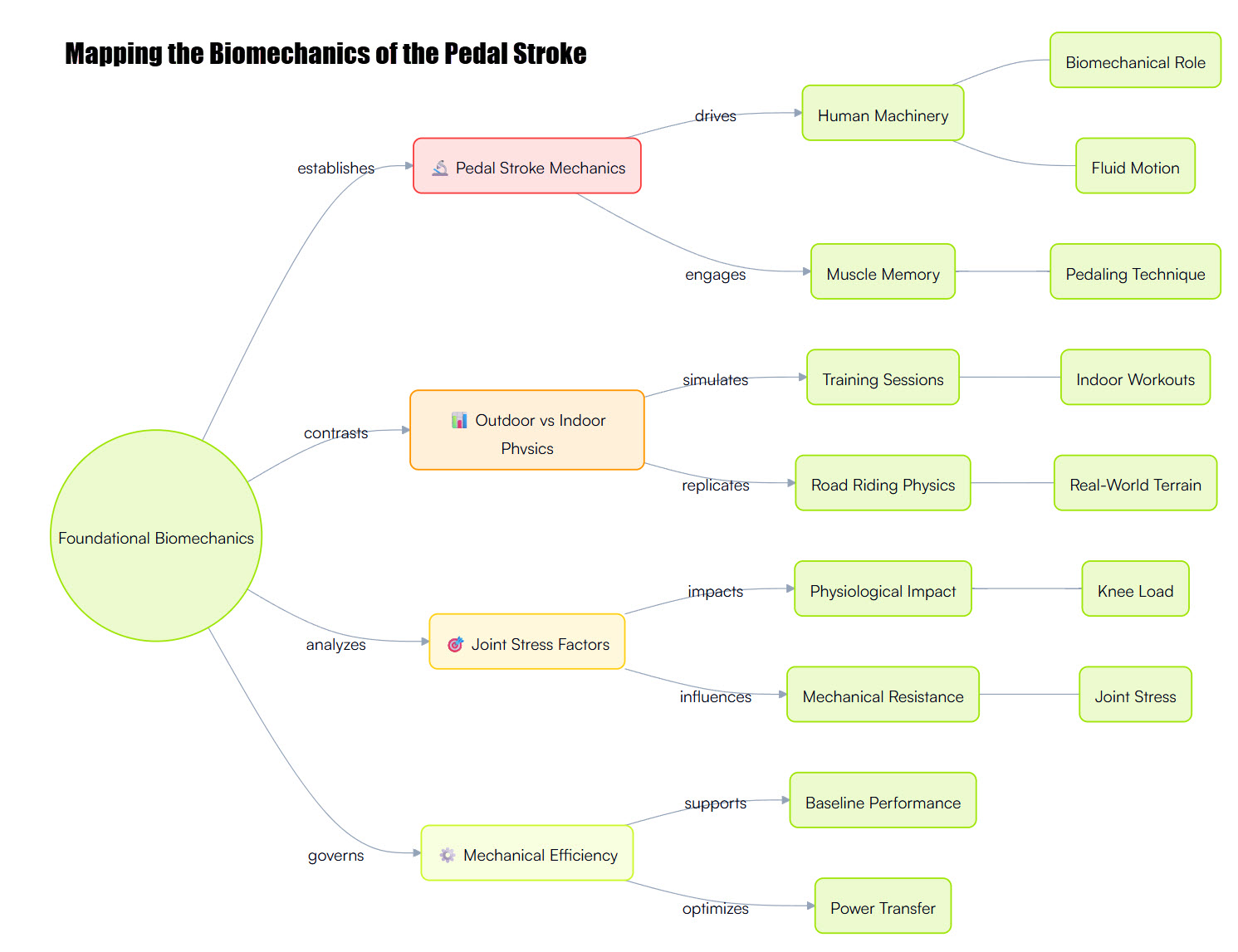 MIND MAP BIO MECHANICS