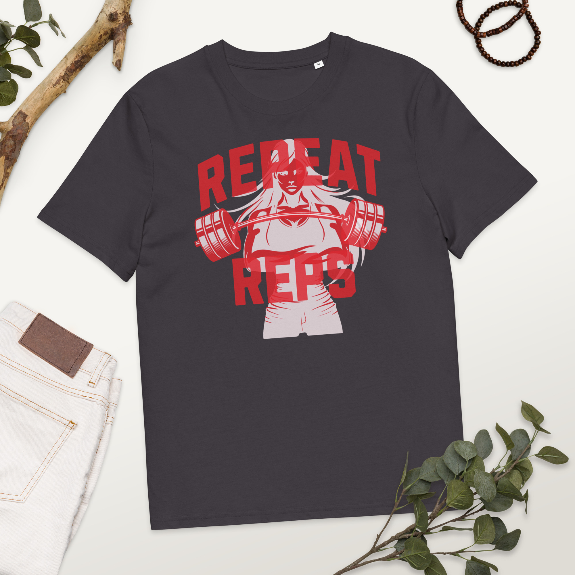 Women Repeat Reps T-Shirt 17 Women Repeat Reps T-Shirt - Image 17
