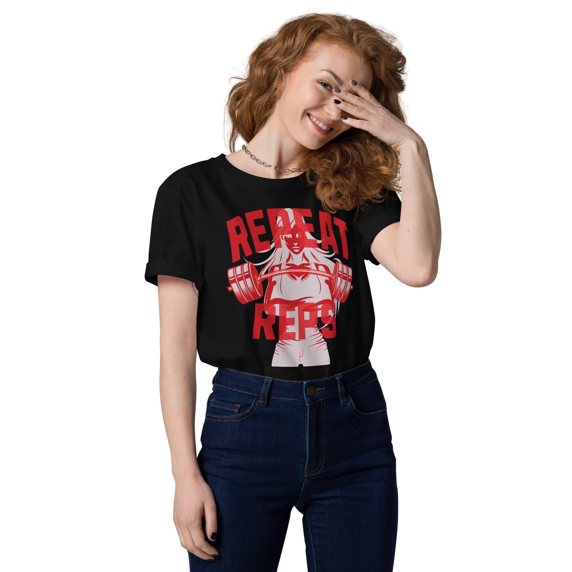 Women Repeat Reps T-Shirt 15 Women Repeat Reps T-Shirt - Image 15