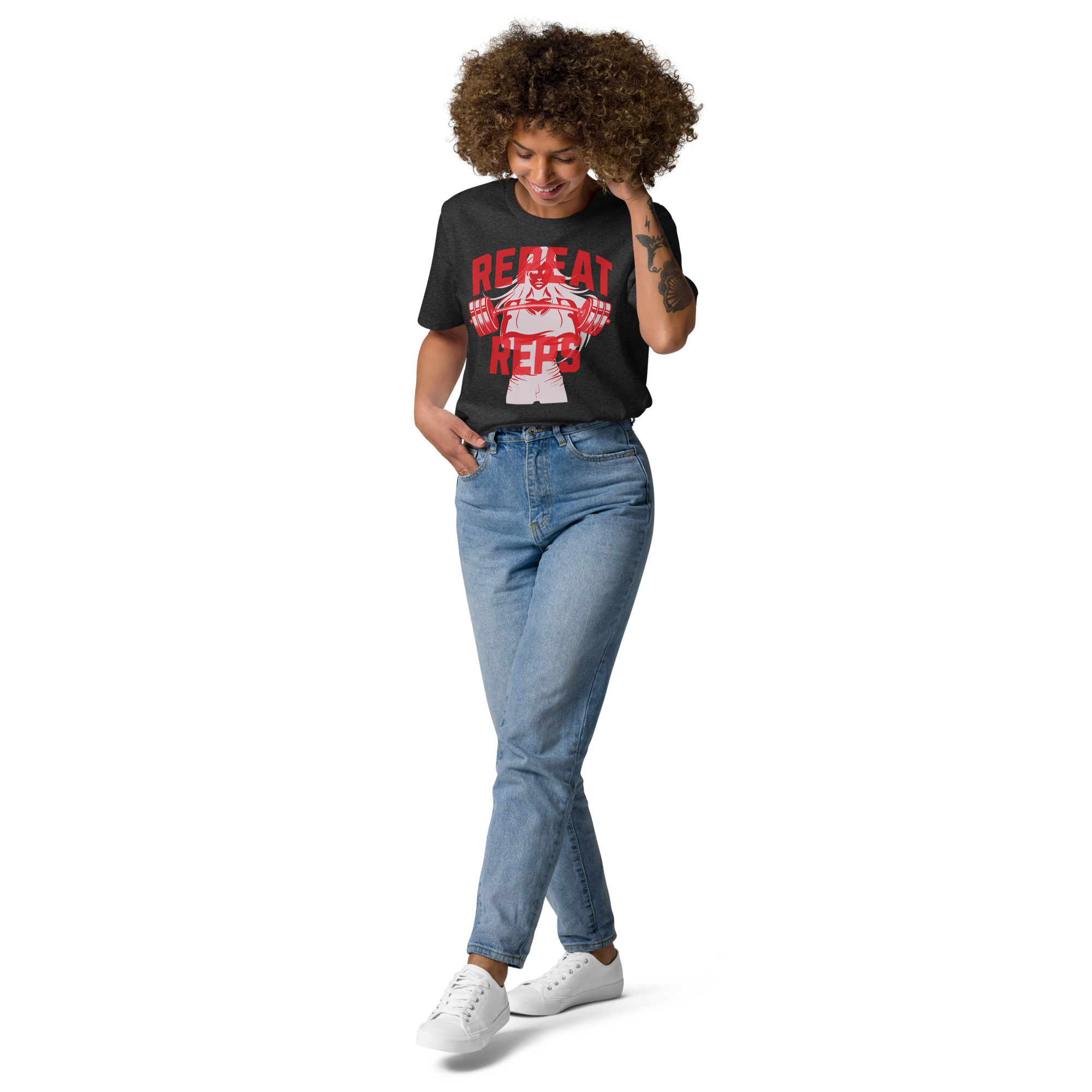 Women Repeat Reps T-Shirt 13 Women Repeat Reps T-Shirt - Image 13