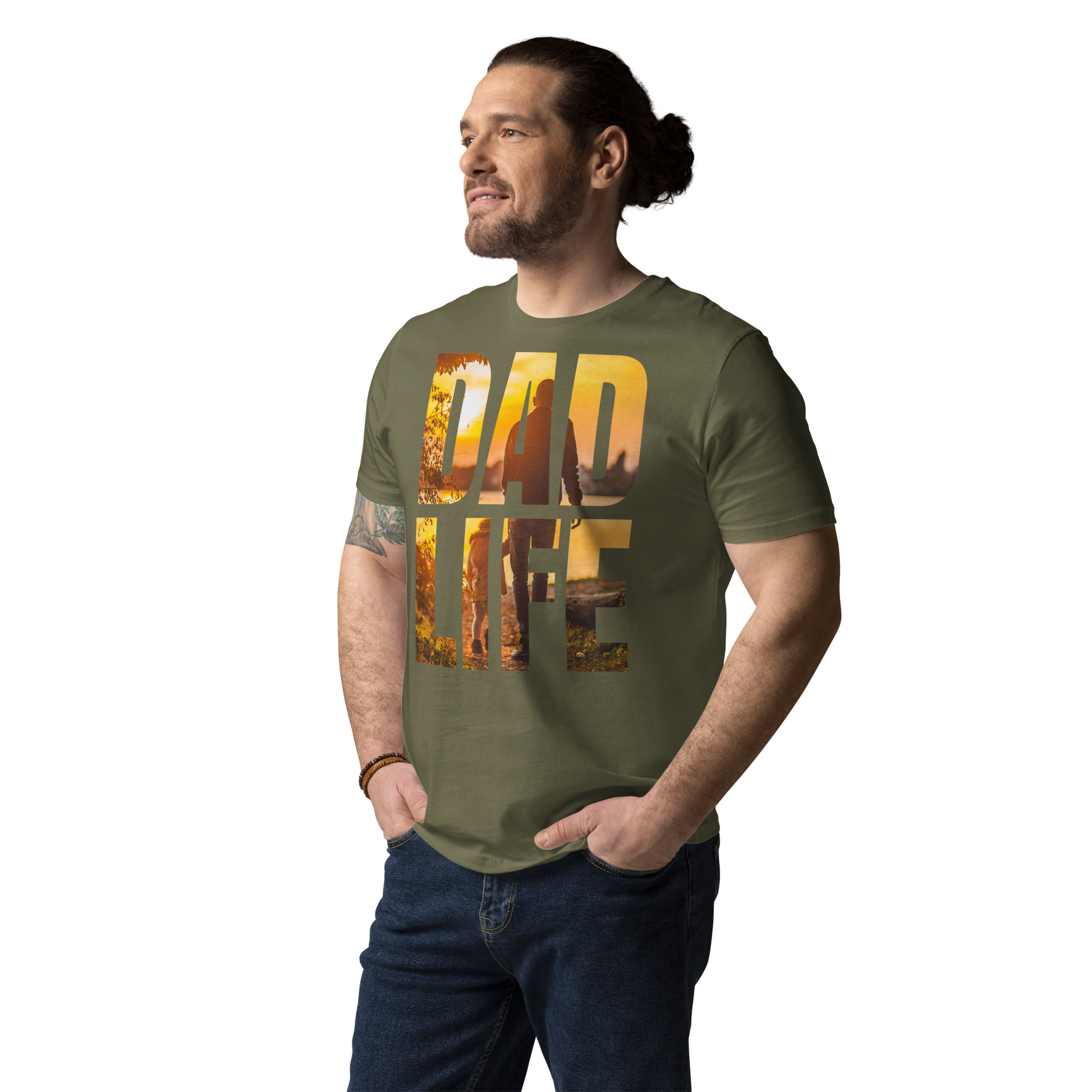 Dad Life Cotton T-Shirt 14 Dad Life Cotton T-Shirt - Image 14