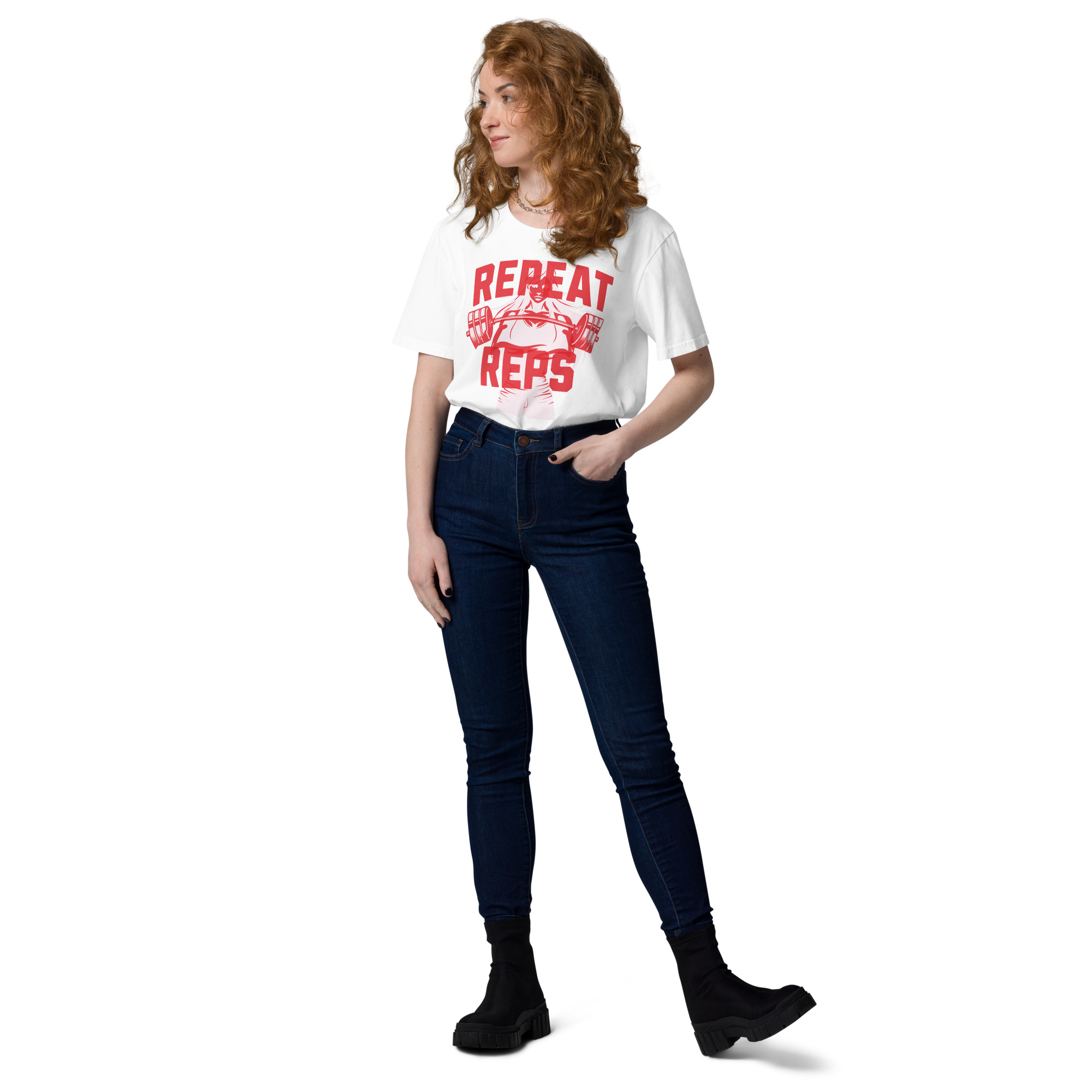 Women Repeat Reps T-Shirt 9 Women Repeat Reps T-Shirt - Image 9