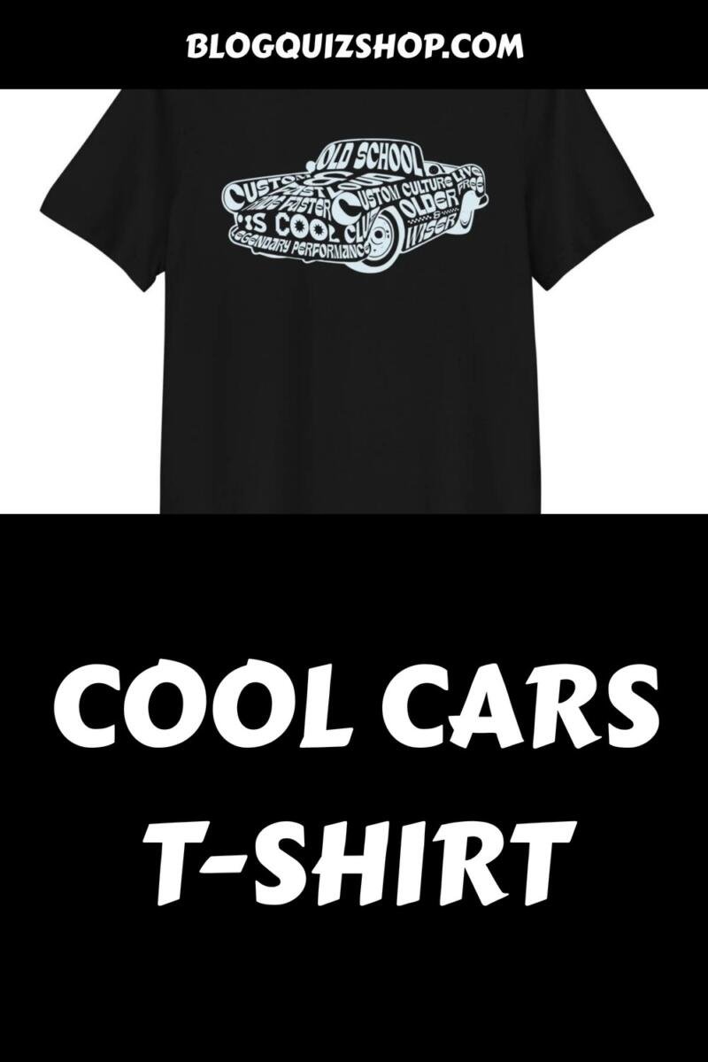 Cool Cars T Shirt generated pin 40223