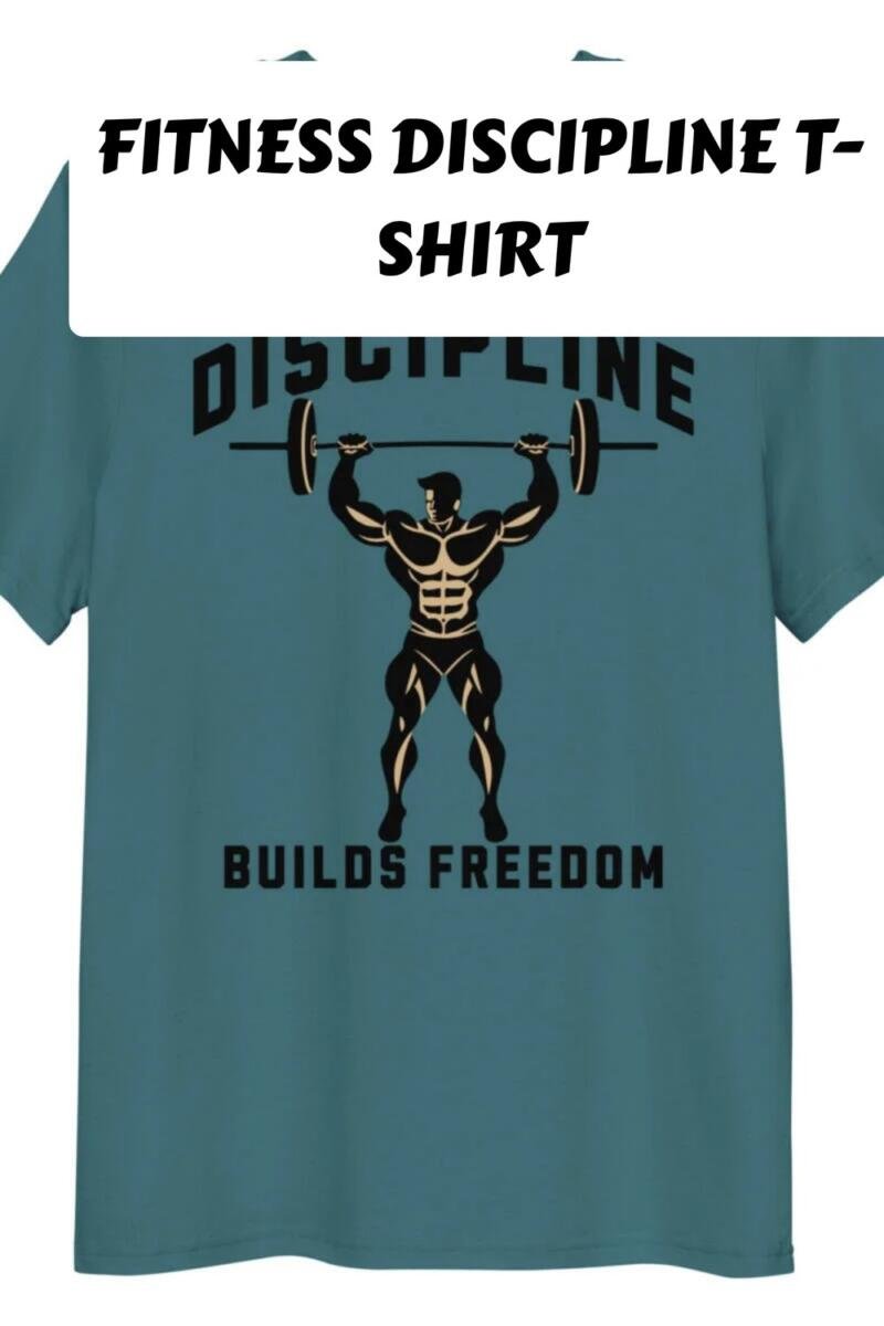 Fitness Discipline T Shirt generated pin 40452