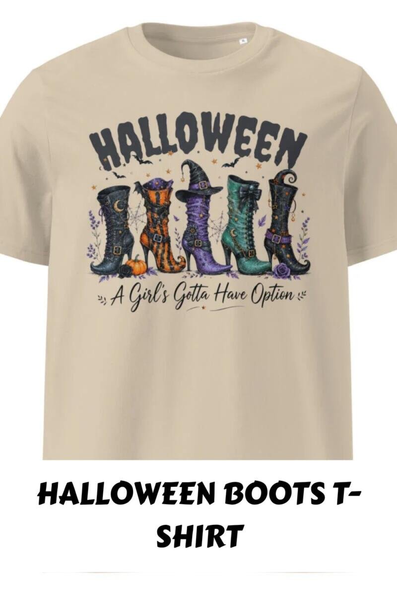 Halloween Boots T Shirt generated pin 39221