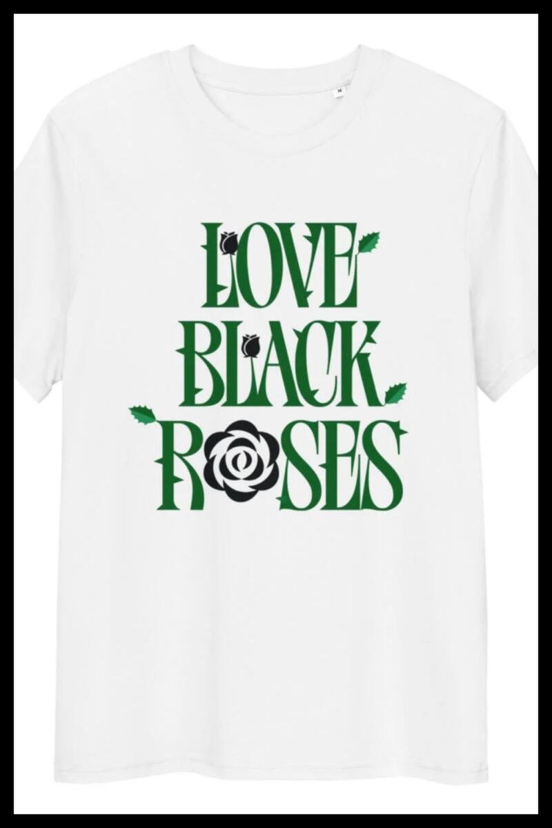Love Black Roses T Shirt generated pin 39426 2