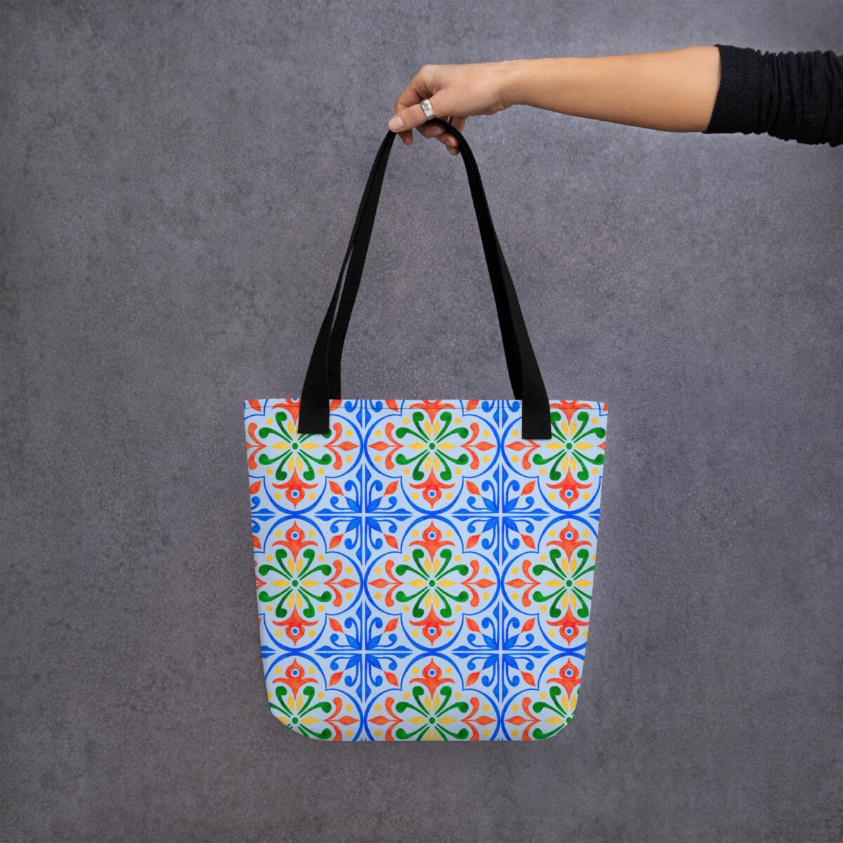 Love Lisbon Tiles Tote Bag 6 Love Lisbon Tiles Tote Bag - Image 6