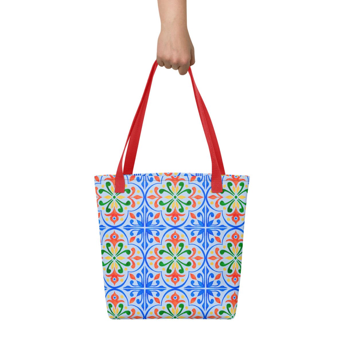 Love Lisbon Tiles Tote Bag 7 Love Lisbon Tiles Tote Bag - Image 7